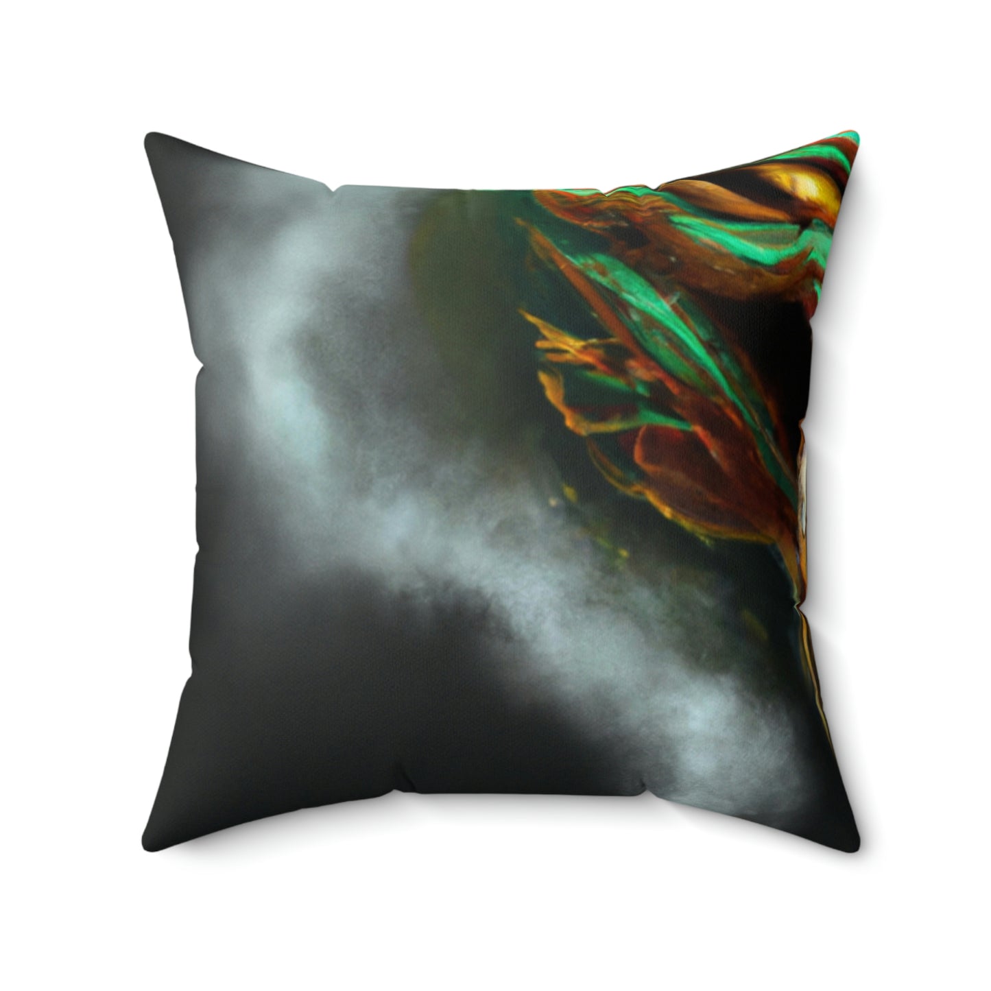 "The Return of the Firebird" - The Alien Square Pillow