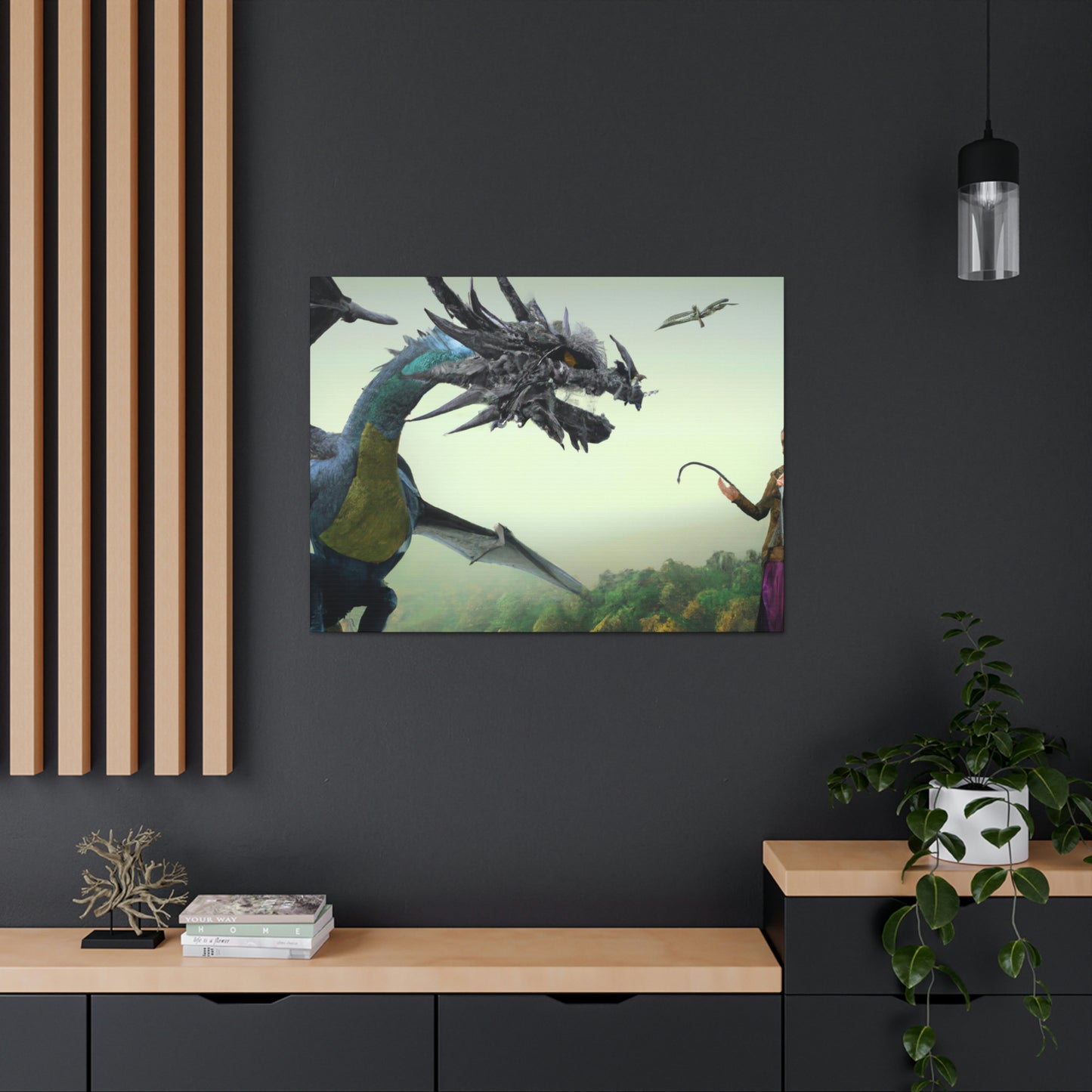 "The Dragon's Demand" - The Alien Canva