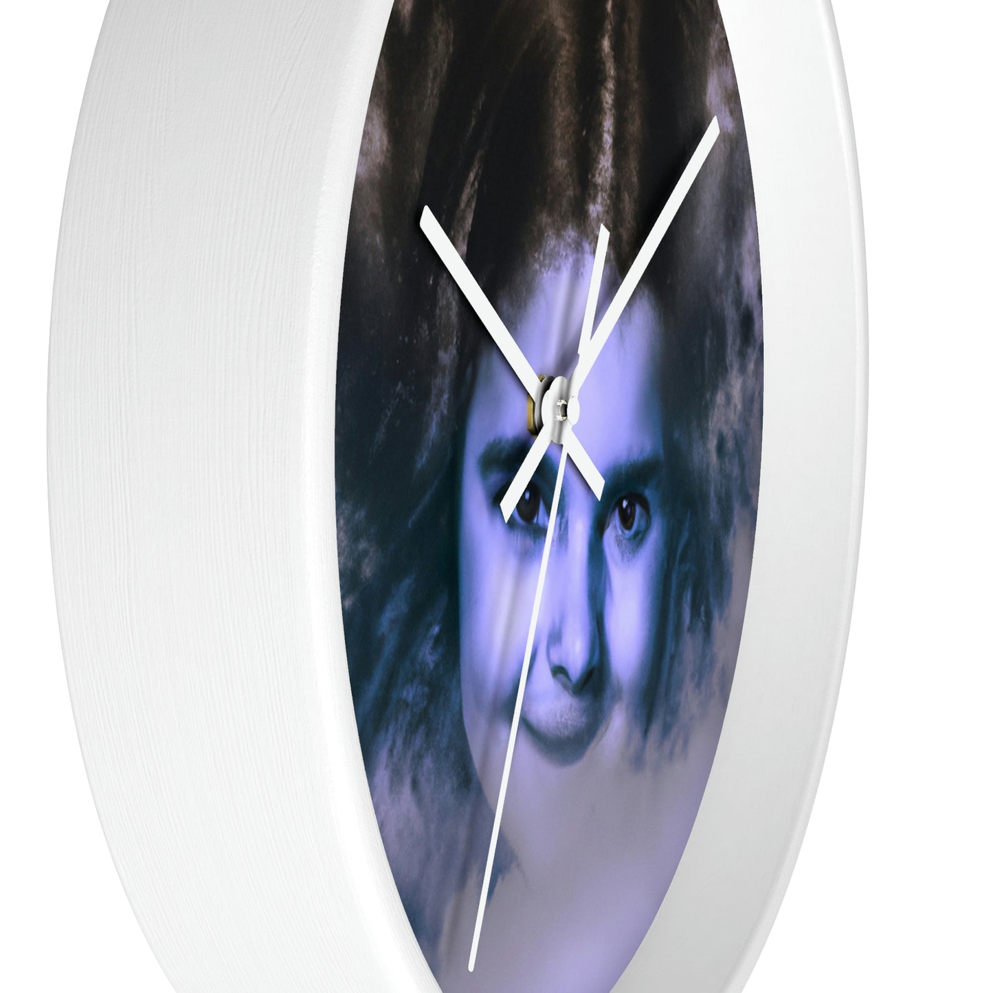 Through the Misty Veil - The Alien Wall Clock