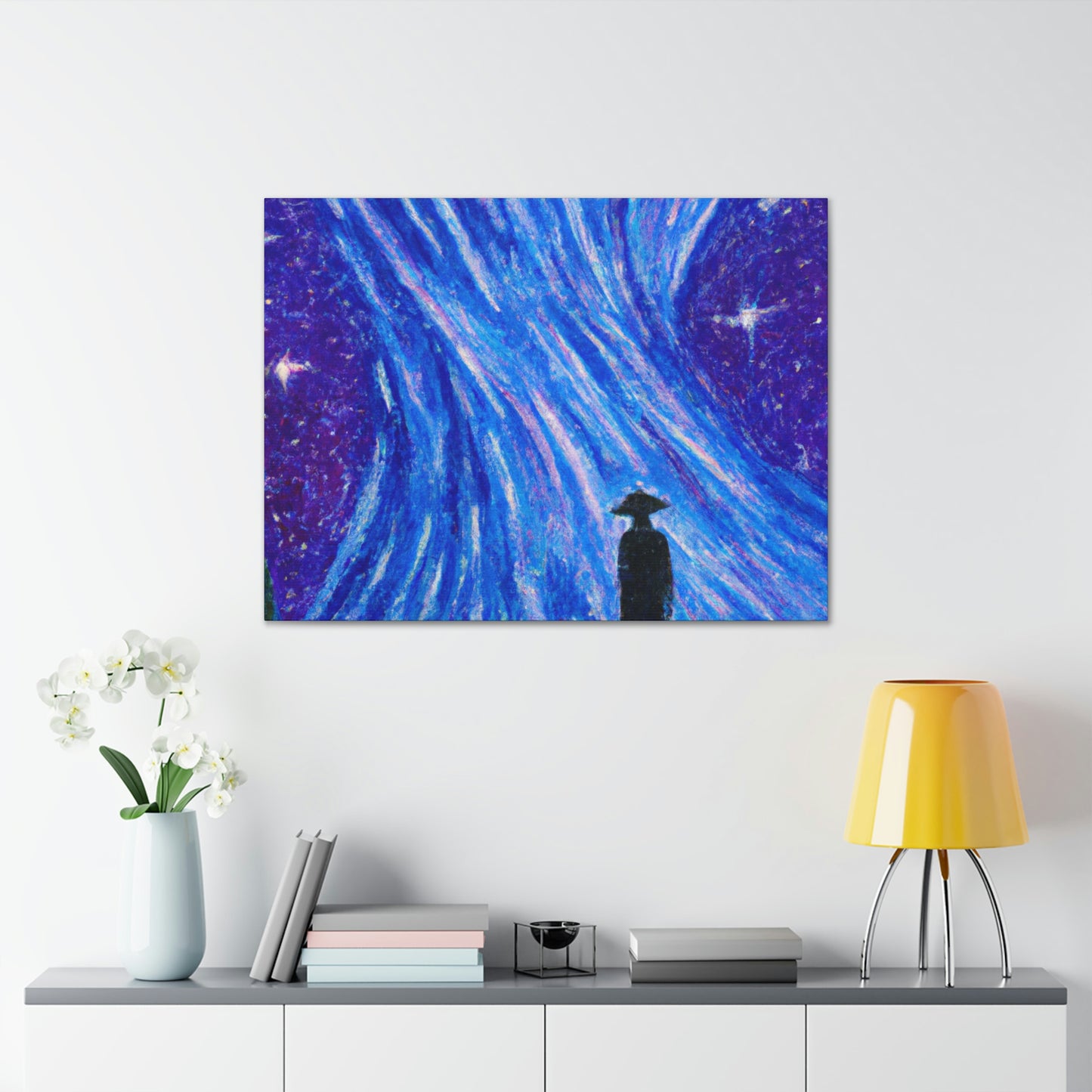 "Un consuelo iluminado por las estrellas" - The Alien Canva