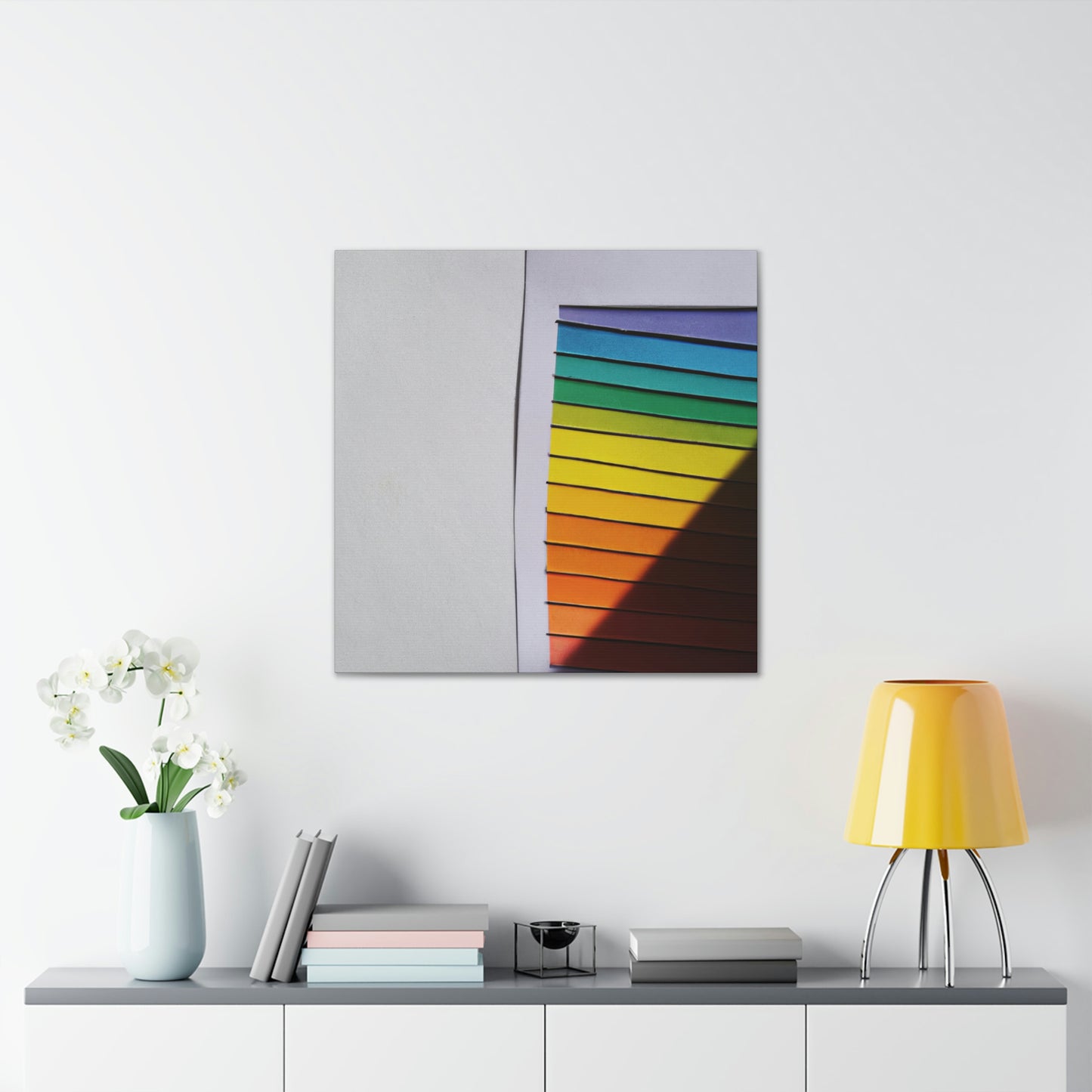 'The Colors of Joy: A Rainbow of Happiness' - Canvas