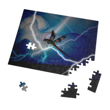 "Draco in the Tempest" - The Alien Jigsaw Puzzle