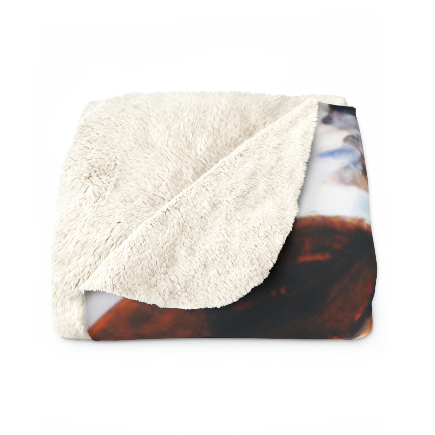 "Autumn in a Glass Globe" - The Alien Sherpa Fleece Blanket