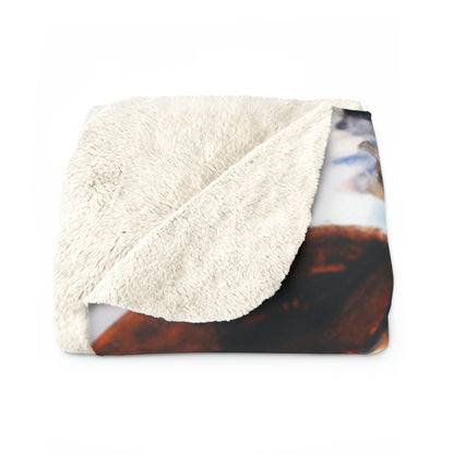 "Autumn in a Glass Globe" - The Alien Sherpa Fleece Blanket