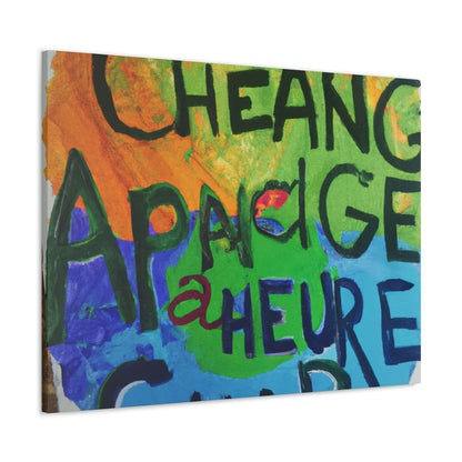 "Embracing Change: A Creative Expression" - Canvas