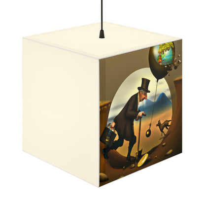 "A Race for Riches: The Challenge of a Lifetime for an Adventuring Elder" - The Alien Light Cube Lamp