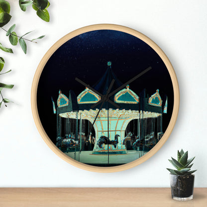 "A Lonesome Carousel Under Shining Stars" - The Alien Wall Clock