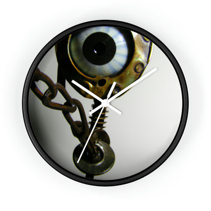 "Eye for an Eye: A Mechanical Vengeance" - The Alien Wall Clock