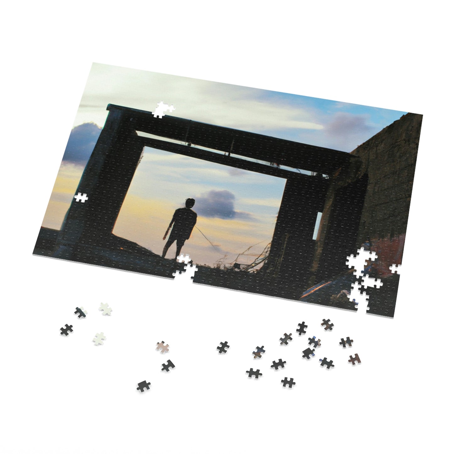 "Forgotten City: Stranded in the Ruins" - The Alien Jigsaw Puzzle