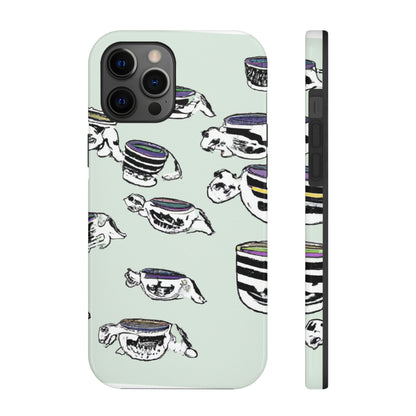 "A Purr-fectly Precious Tea Party Parade" - The Alien Tough Phone Cases