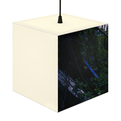 "The Abandoned Playground Faded by Nature" - The Alien Light Cube Lamp