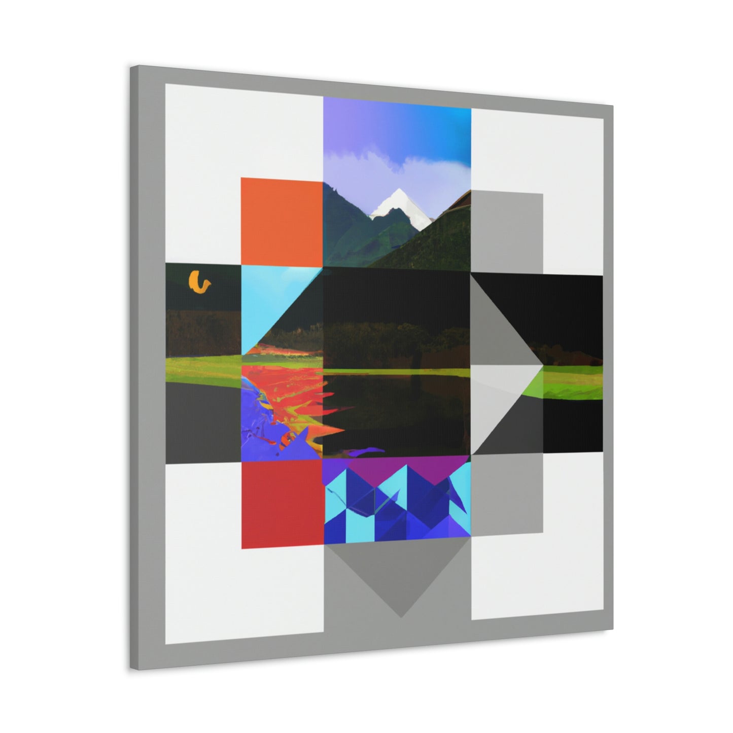 "Geometric Nature" - Canvas