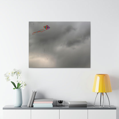 "Daring the Stormy Sky" - The Alien Canva