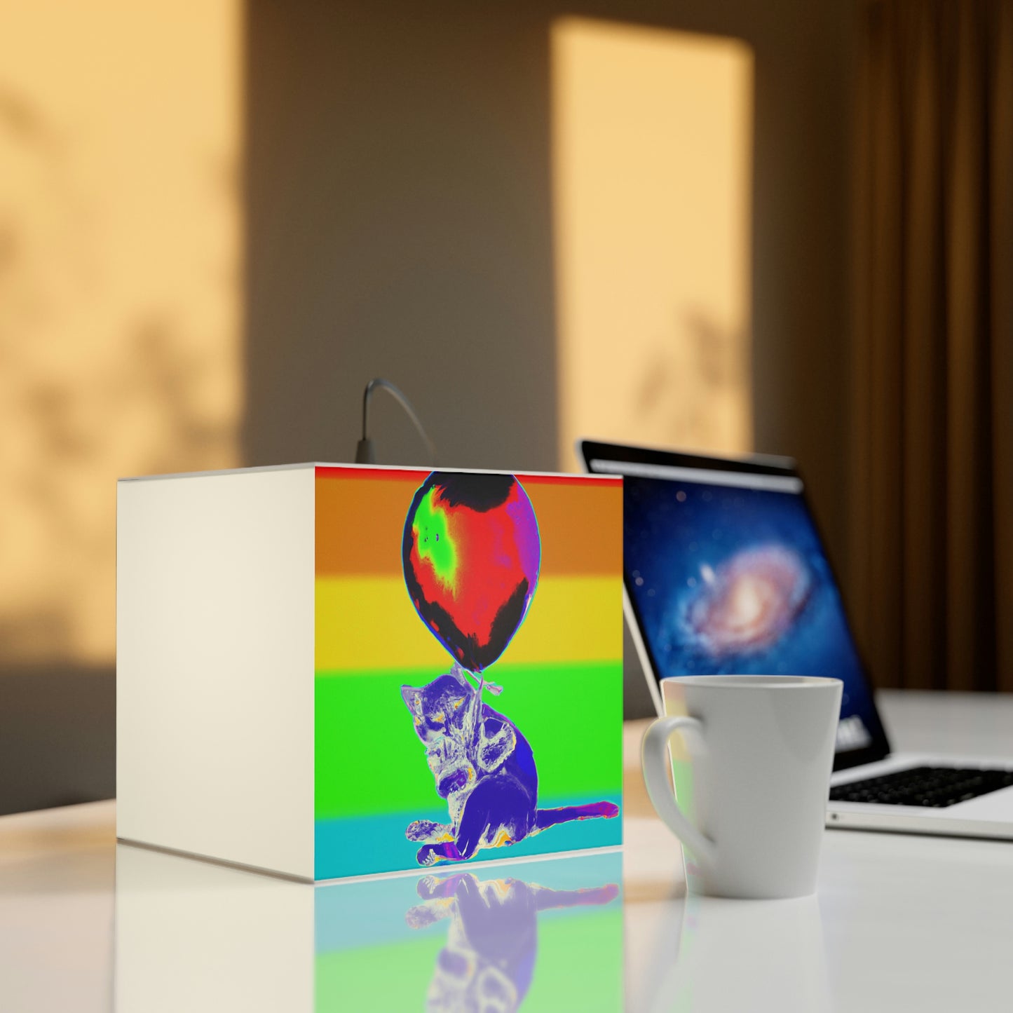 "Cozy Companions" - The Alien Light Cube Lamp