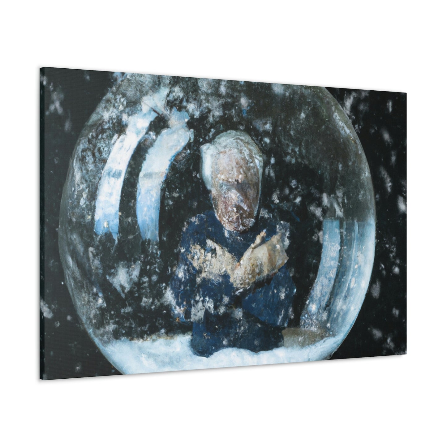 "Uncertain Snowglobe" - The Alien Canva