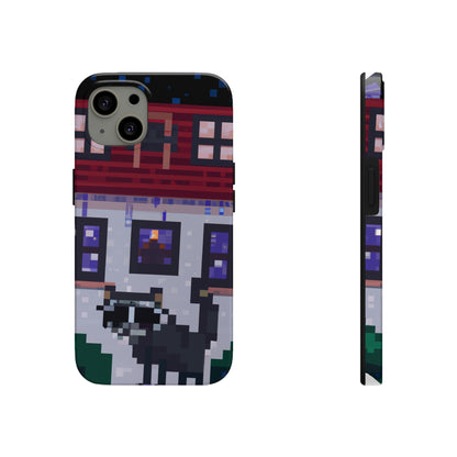 "Caper in the Mansion: A Raccoon's Adventure" - The Alien Tough Phone Cases