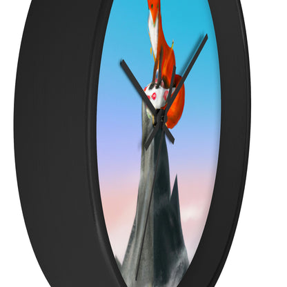 The Fox That Peaketh on the Mountain - The Alien Wall Clock