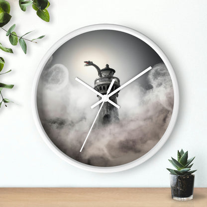 "Smoke and Lighthouse Keeper" - The Alien Wall Clock