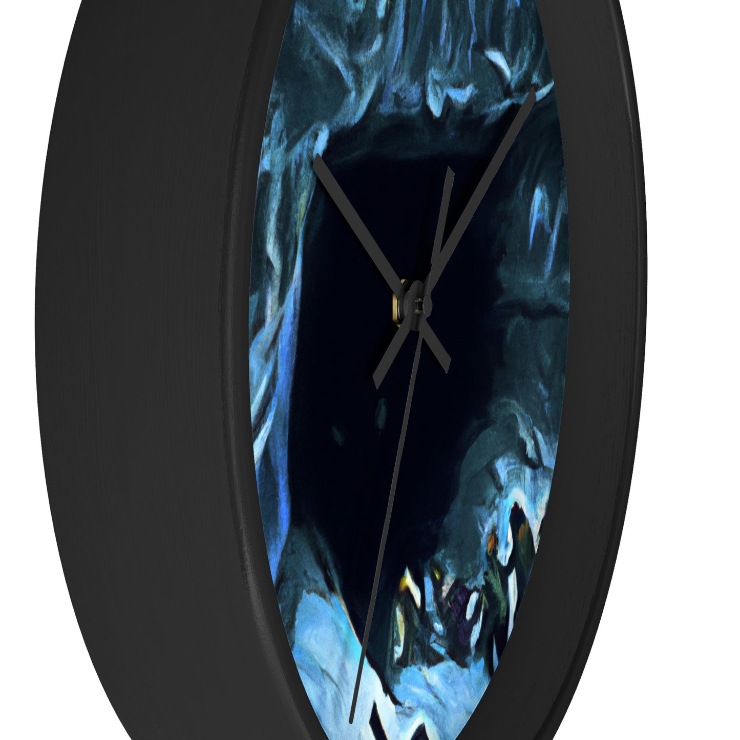 "Escape from the Icy Depths" - El reloj de pared alienígena