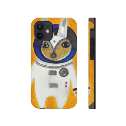 "Hopping to the Moon: Die weltraumgebundenen Abenteuer eines schelmischen Kaninchens". - Die Alien Tough Phone Cases