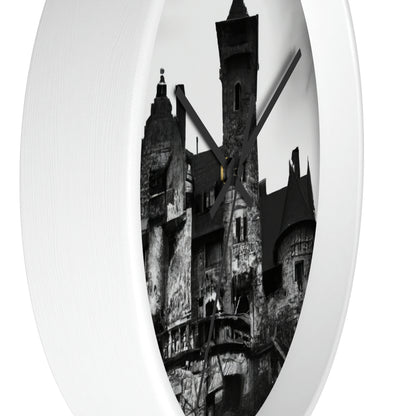 "Castle of Mystifying Secrets: A Haunted Adventure" - The Alien Wall Clock