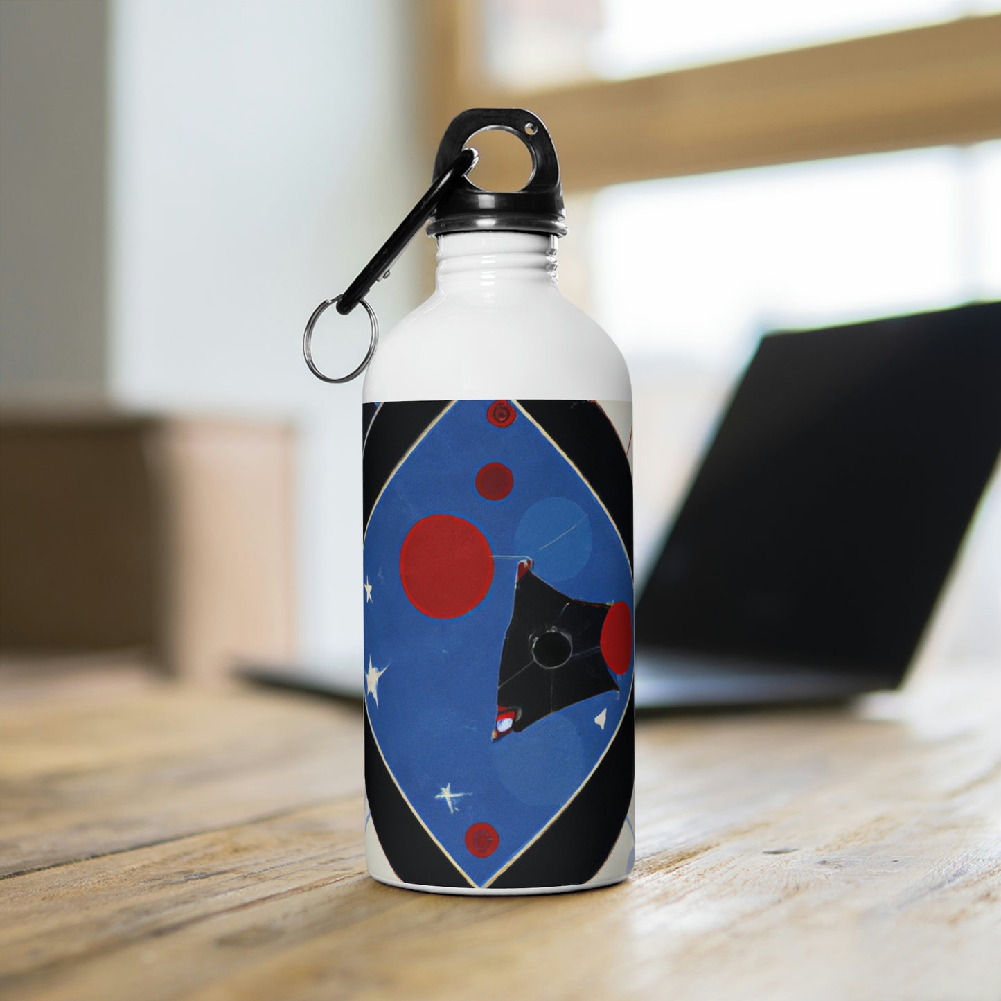 "Kites Illuminating the Starry Sky" - Die Alien-Wasserflasche aus Edelstahl