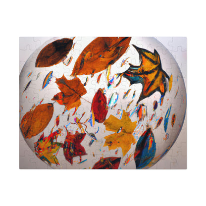 "Autumn in a Glass Globe" - The Alien Jigsaw Puzzle