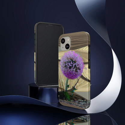 "A Blooming Miracle: Beauty in Chaos" - The Alien Tough Phone Cases