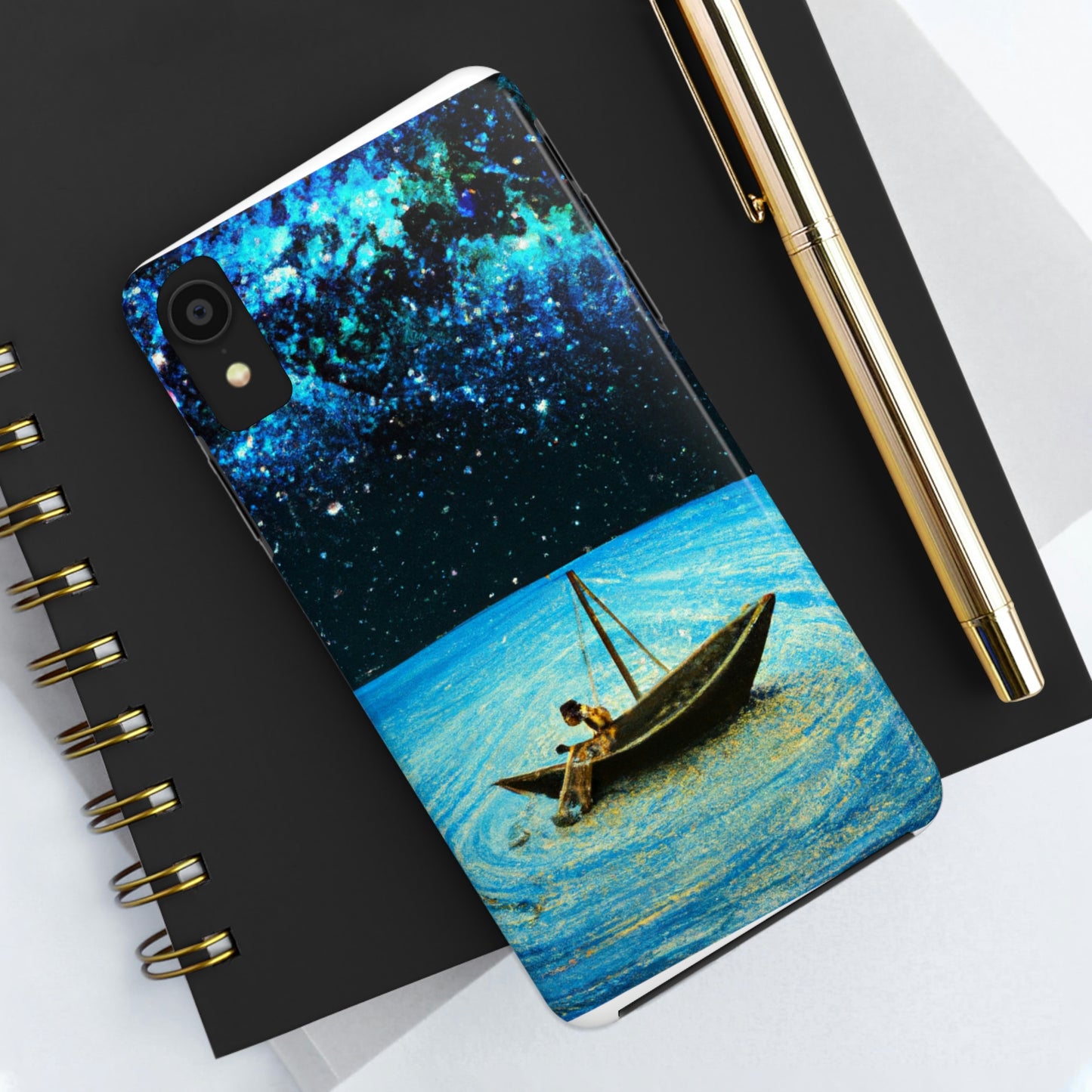 "Eine Reise des Sternenlichts". - Die Alien Tough Phone Cases