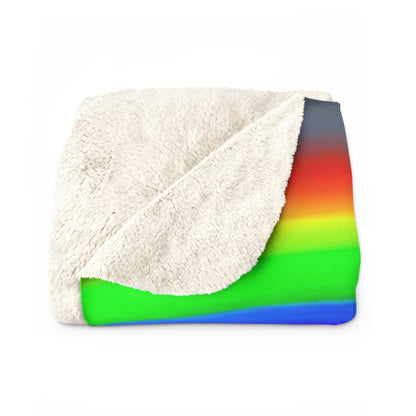 "A Desolate Vividness" - The Alien Sherpa Fleece Blanket