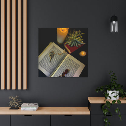 "Found Art: Exploring Classic Literature" - Canvas