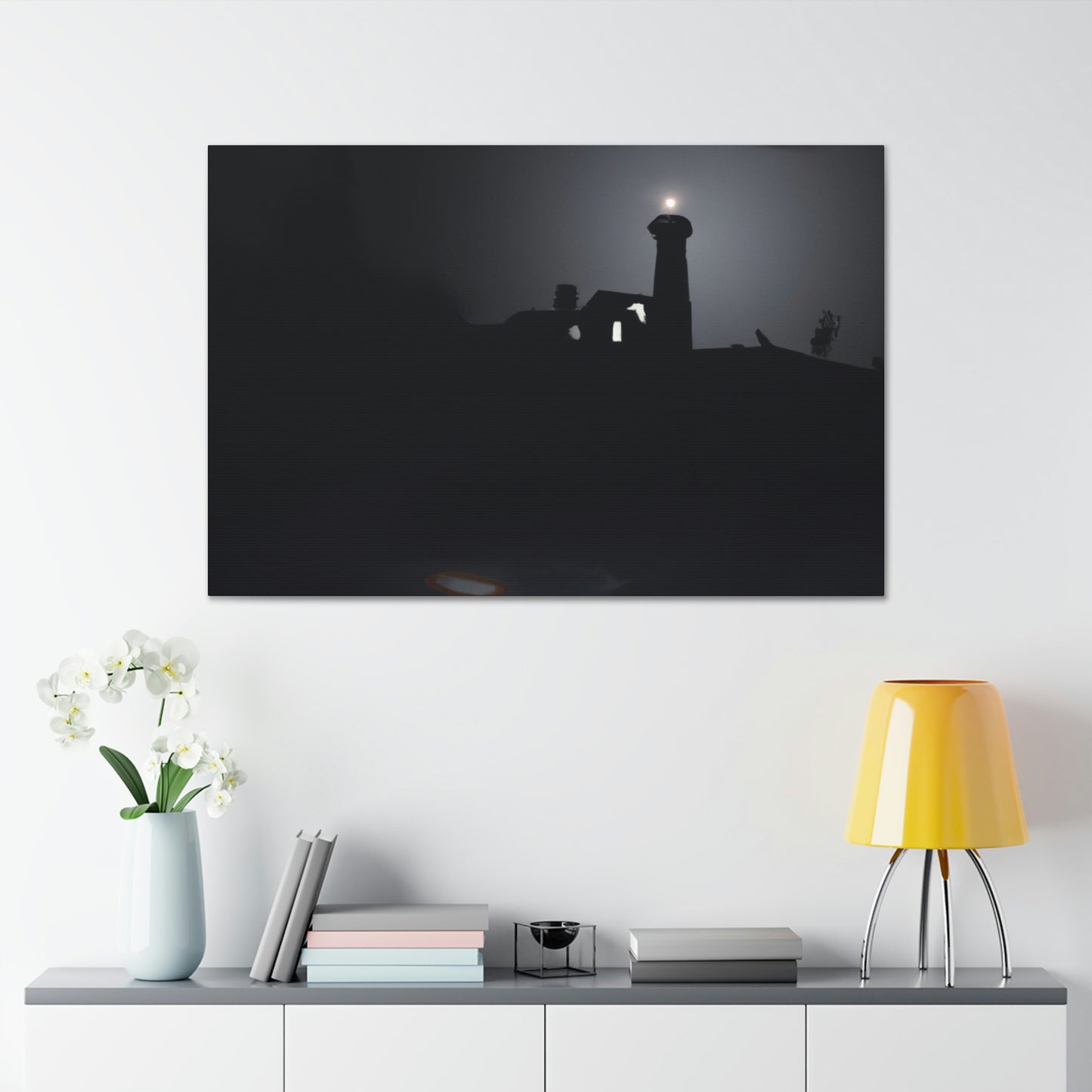 „The Ghostly Lighthouse Quest“ – Die Alien-Canva