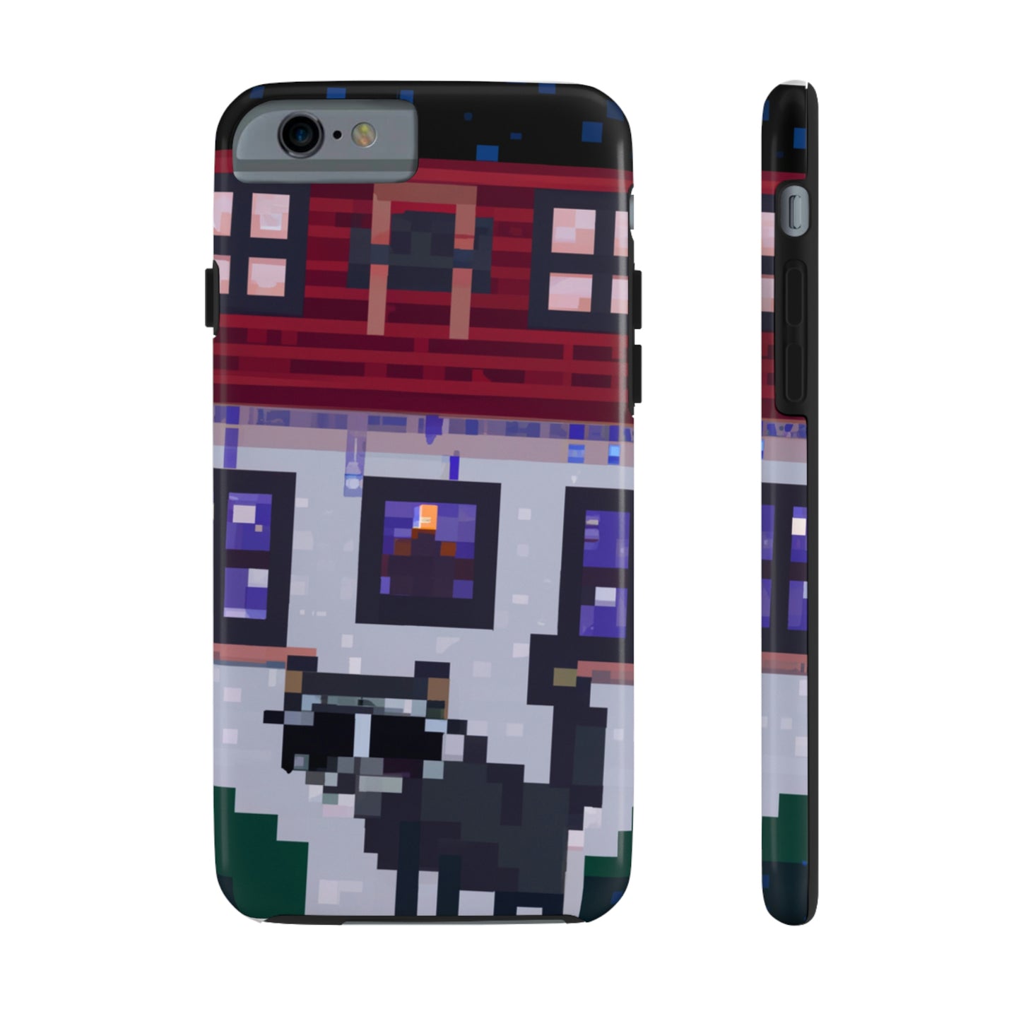 "Caper in the Mansion: A Raccoon's Adventure" - The Alien Tough Phone Cases