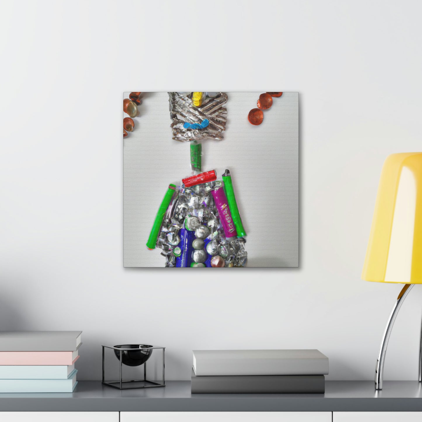 'The Bin Creation' - Canvas