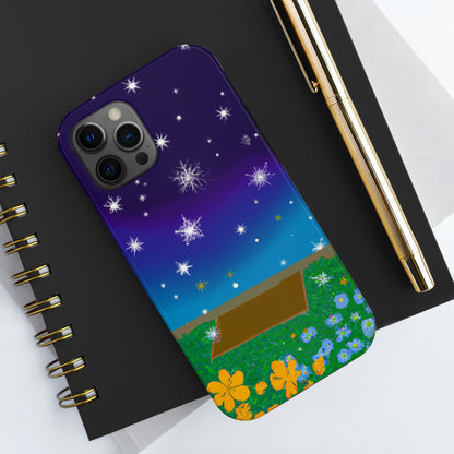 "A Celestial Garden of Color" - The Alien Tough Phone Cases