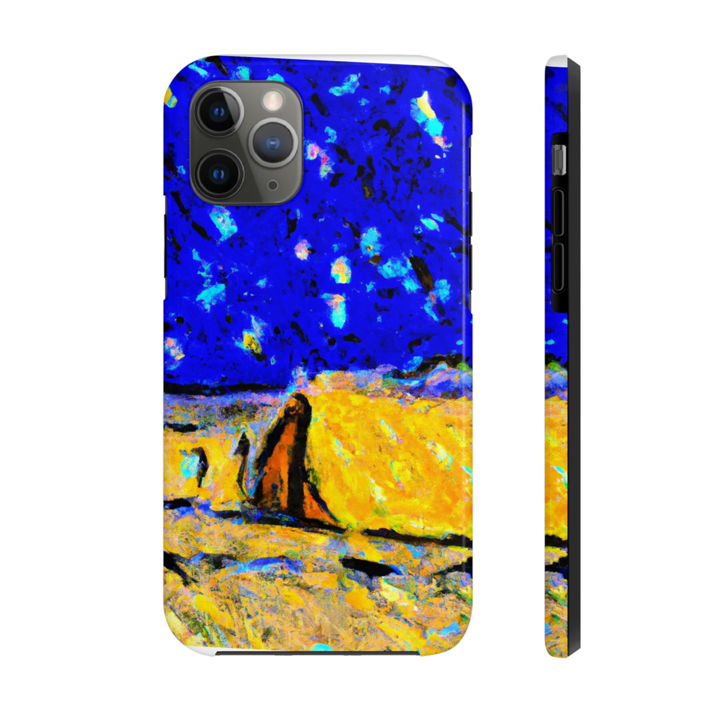 "Enchanted Sands of the Night Sky" - The Alien Tough Phone Cases