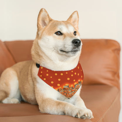 "Lost in the Sands of Time" - The Alien Pet Bandana Collar