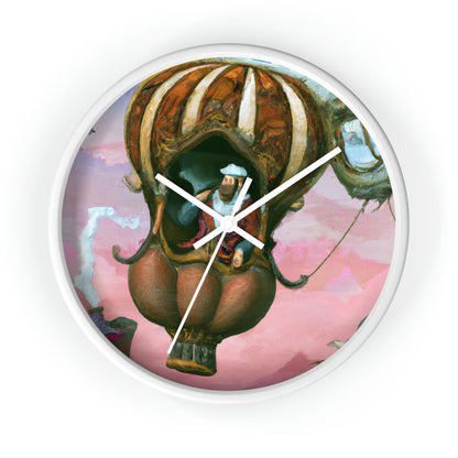 The Wizarding Winds of the Hot Air Balloon - The Alien Wall Clock