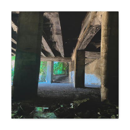 Treasure Under the Bridge - The Alien Canva