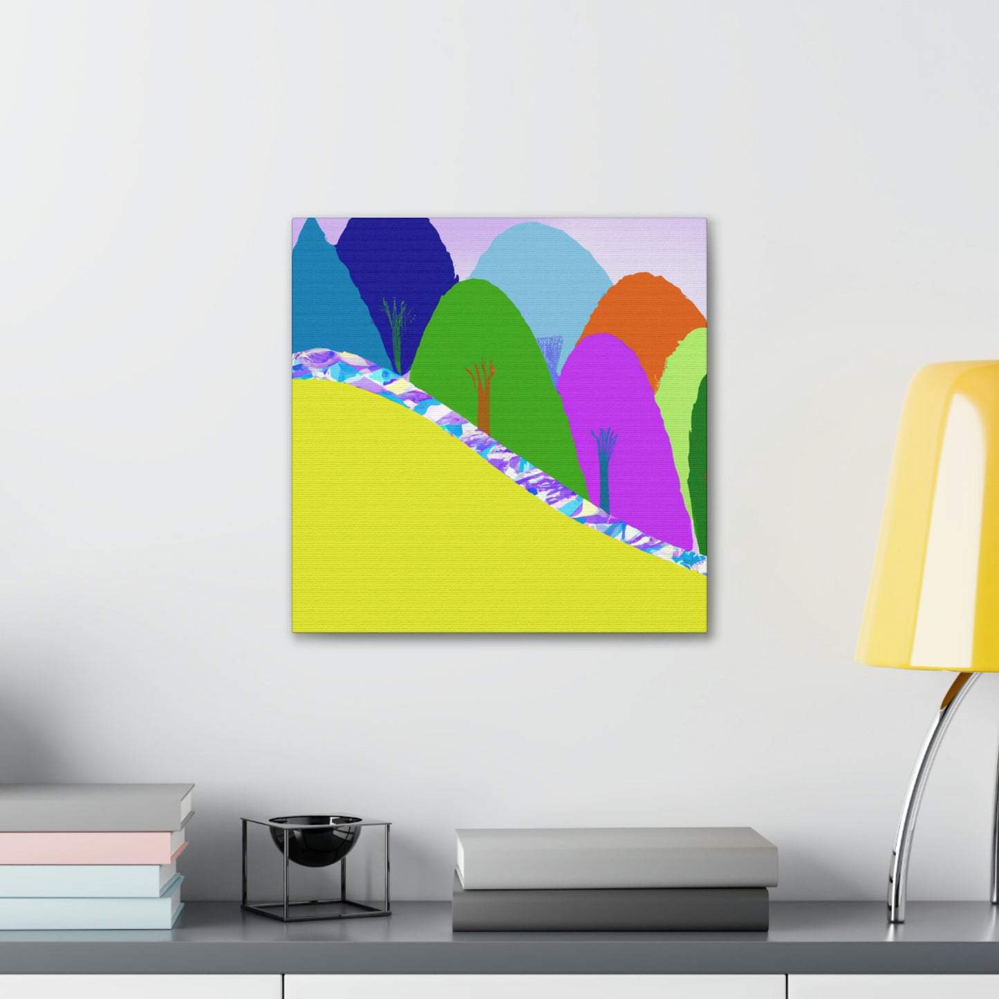 Mountain Optimism Artist - Canvas