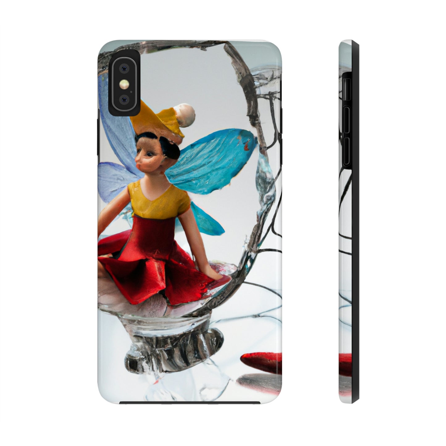 "Cursed Memories: The Broken Fairy's Plight" - The Alien Tough Phone Cases