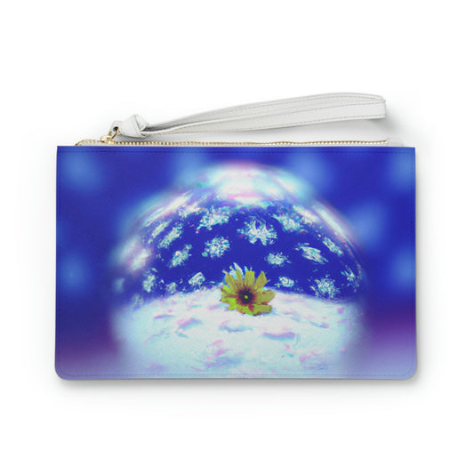 "A Petal in a Winter Wonderland" - The Alien Clutch Bag