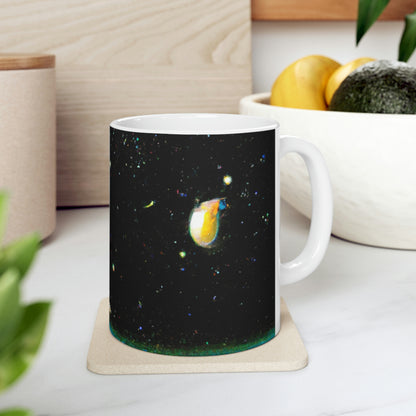 "Un alma perdida conectada a los cielos" - Taza de cerámica The Alien 11 oz