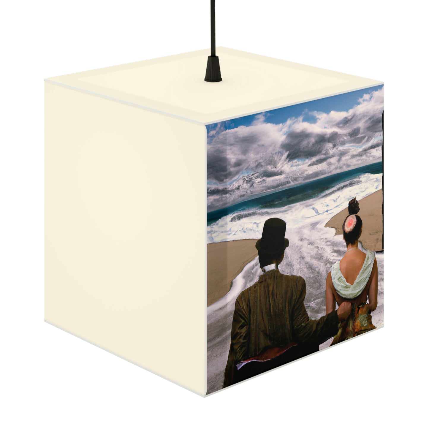 Sea-Swept Romance - The Alien Light Cube Lamp