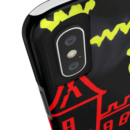 „Ein verwunschener Schatten: Die dunklen Geheimnisse des alten Schlosses in einer düsteren Nacht“ – The Alien Tough Phone Cases