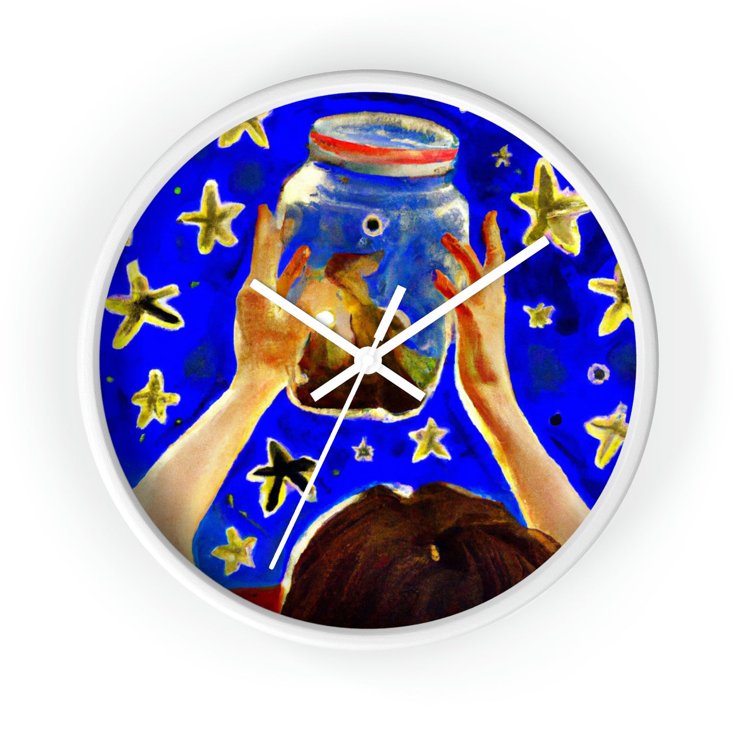 "A Jarful of Stardust" - The Alien Wall Clock