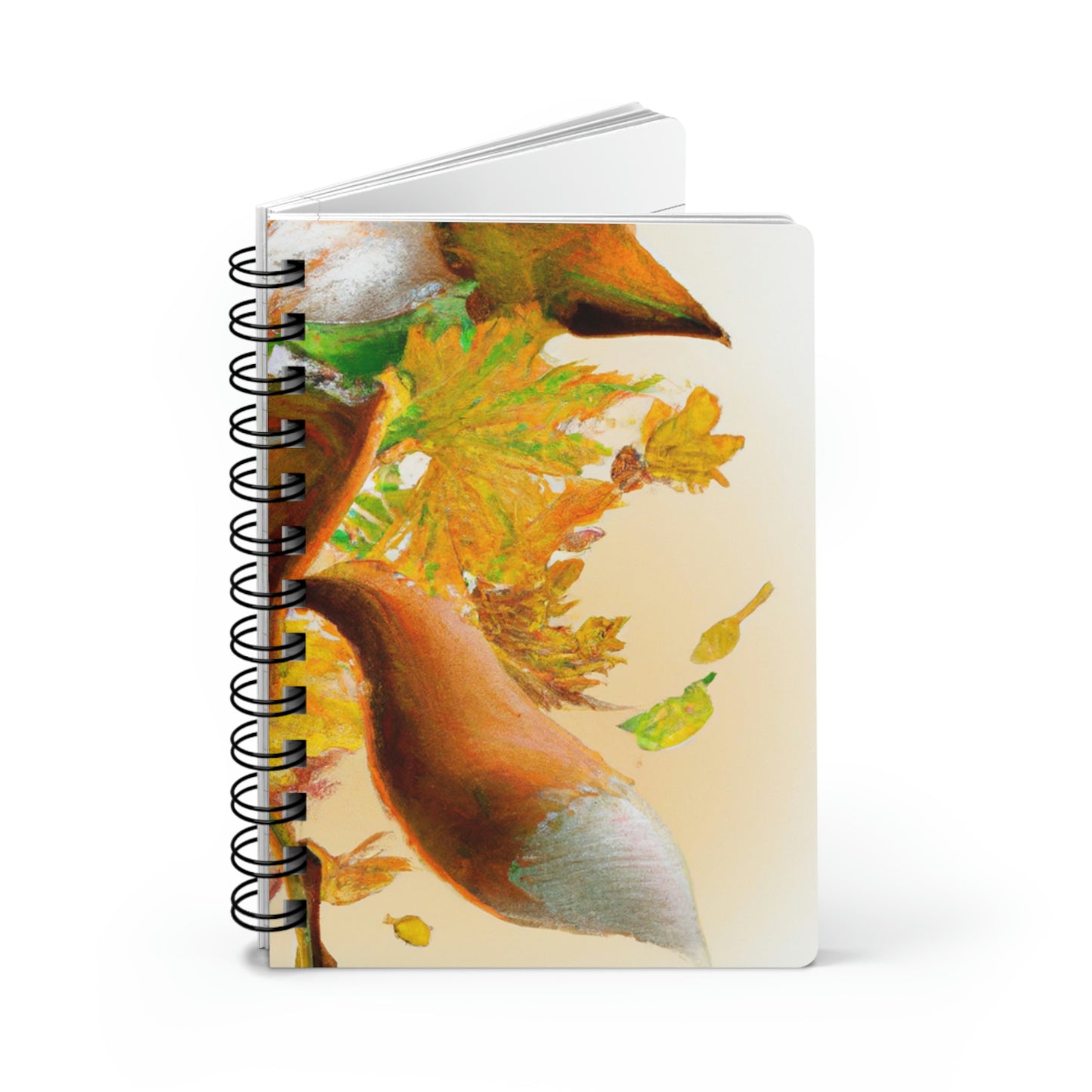 "Autumnal Adventure: A Fox's Mischief" - The Alien Spiral Bound Journal