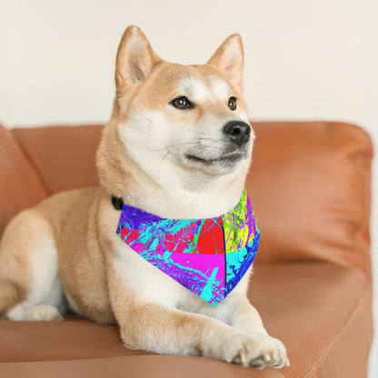 "A Rainbow of Feathered Friends" - The Alien Pet Bandana Collar