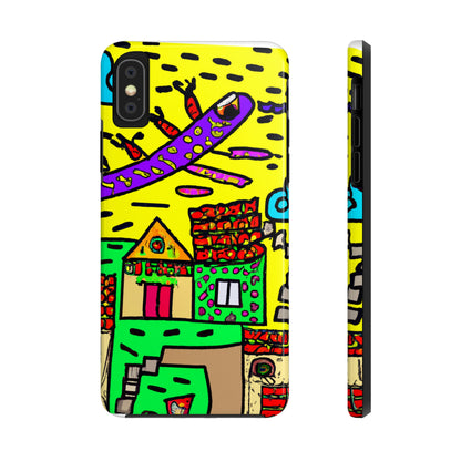 "A Slumbering Village of the Soaring Dragon" - The Alien Tough Phone Cases