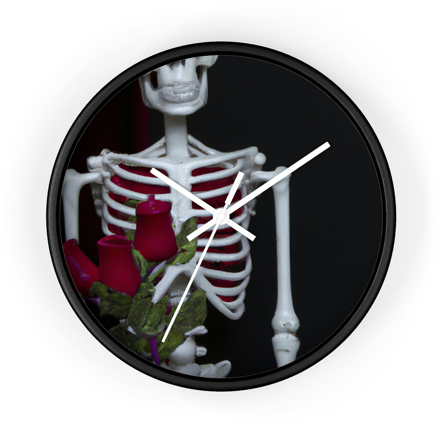 "The Skeletal Romantic" - The Alien Wall Clock